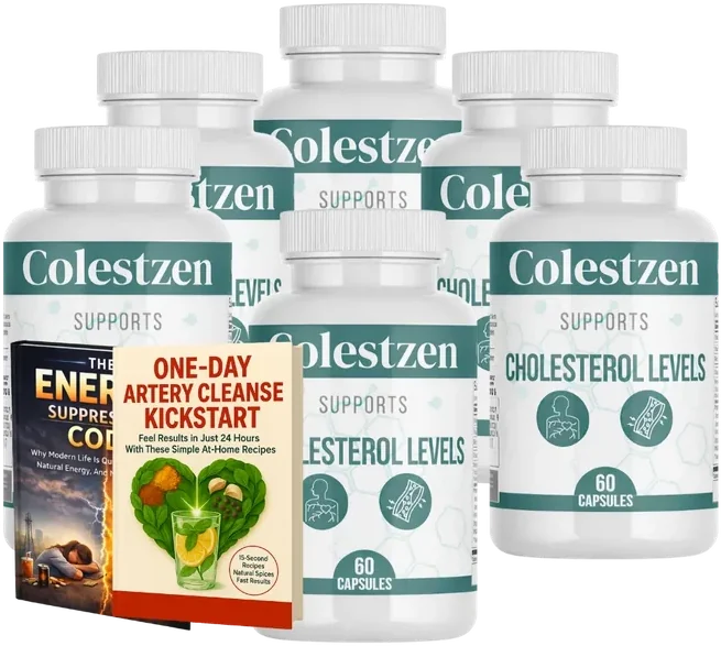ColestZen 6 Bottles package